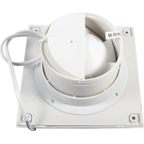 Ventilateur extracteur d'air pour salle de bain, toilettes, cuisine, fenêtre, fixation murale, 220 V, 10 cm (1/5)