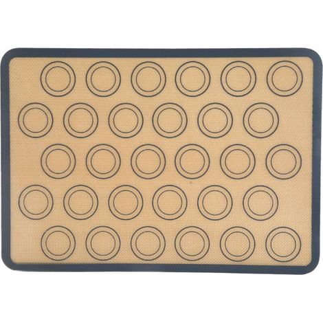 Backmatte, Silikon-Backmatte, Gebäckmatte, dicke Antihaft-Backmatte, einfach zu verwenden, vielseitig zum Backen und für Gebäck (1/4)