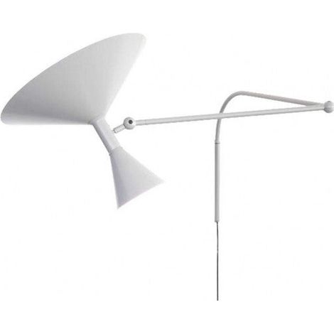 [GEBRAUCHT] B-Ware Nemo Lampe de Marseille Wandleuchte kalk weiß/matt/LxH 166x80cm/ohne Leuchtm. (1/2)