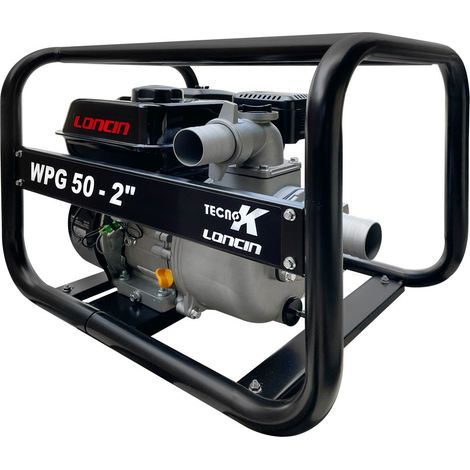 Motopompa TecnoK WPG 50 6,5 HP 196 cc bocca 50-2” 500 L/min 30 m (1/4)