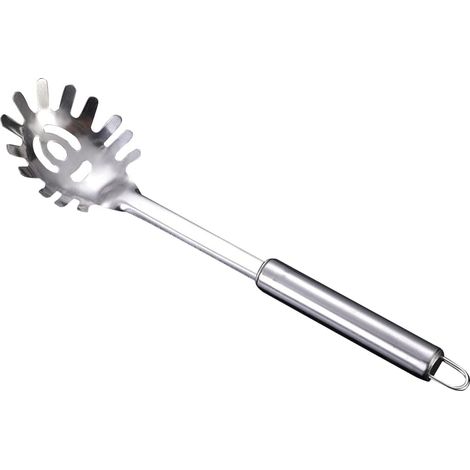 1 Cuillère À Pâtes,Acier Inoxydable,Poignée Ergonomique,Ustensile Cuisine,32 Cm,Lave-vaisselle