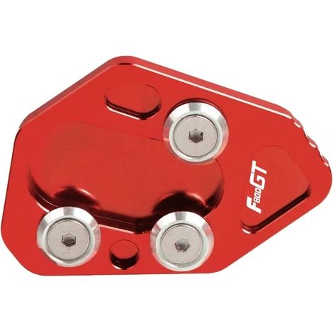 (LOGO F800GT) Compatible avec BMW F800R F800S F800ST F800GT R1200S HP2 2009-2015 2011 2012 2013 2014 Béquille latérale, extension et plaque de support maxpower (1/4)