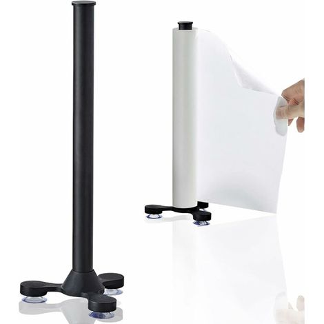 Porte Sopalin, Vertical Porte Essuie Tout, Support Sopalin avec Ventouse, pour la Cuisine, la Salle de Bain, (1/5)