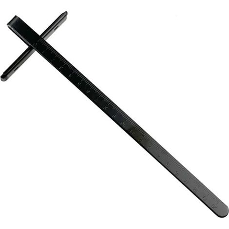 Règle de guidage pour scie circulaire électrique de 7 pouces, règle de profondeur pour machine de découpe C7, règle de profondeur avec outils électriques (1/5)