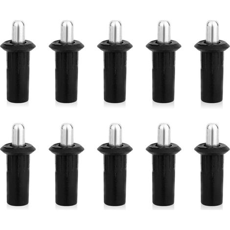 Lot de 10 Goupilles de Réparation pour Portes d'Armoires, Amortisseurs à Ressort Connecteurs Fixation Meubles en Plastique et Métal pour Volets Portes et Fenêtres (1/5)