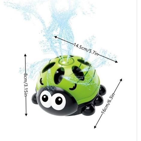 Arroseur de jardin - Sourire Solaire - Tortue - ABS Écologique - 8x16x14,5 cm - Label Enfants (1/5)