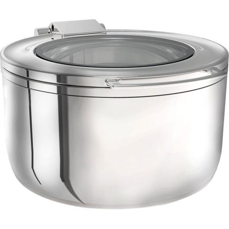 Chafing dish rond pour soupes, 5,7 litres 230x230x290 mm - VIRTUS