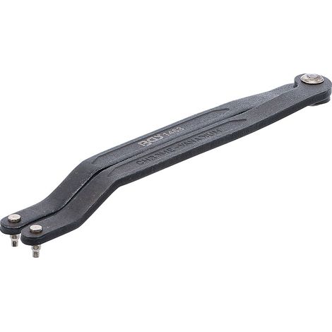 Chiave a gancio bgs technic acciaio 180 mm campo 14 mm