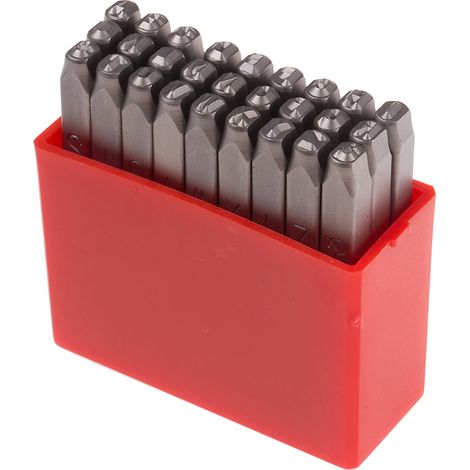 Kit de poinçons de gravure des lettres RS PRO, (A à Z) x 27 pièces ( Prix pour 1 ) (1/2)