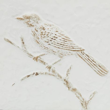 Decorazione murale varo bird 26x26m bianco - Atmosphera créateur d'intérieur (1/5)
