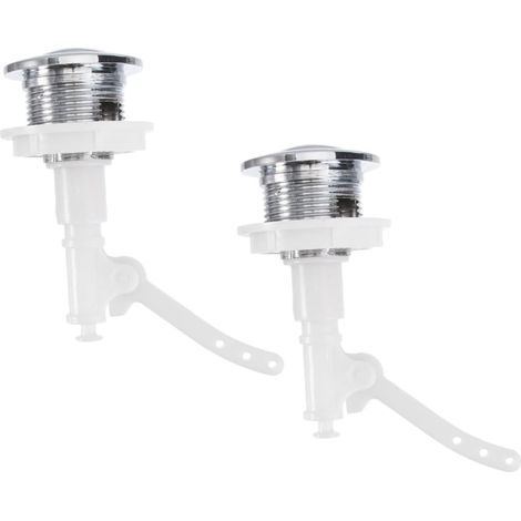 2 pièces Bouton Poussoir Chasse Eau Wc (1/5)