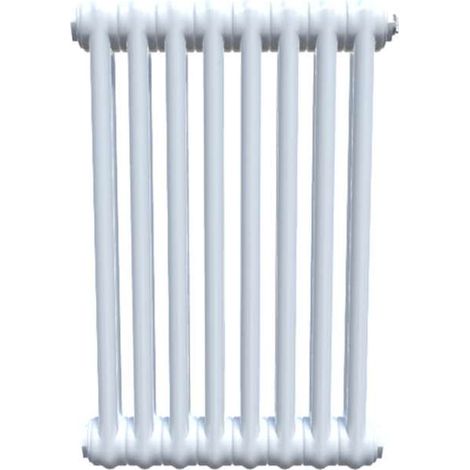Bircham - White 2 Column Radiator H600mm x W386mm