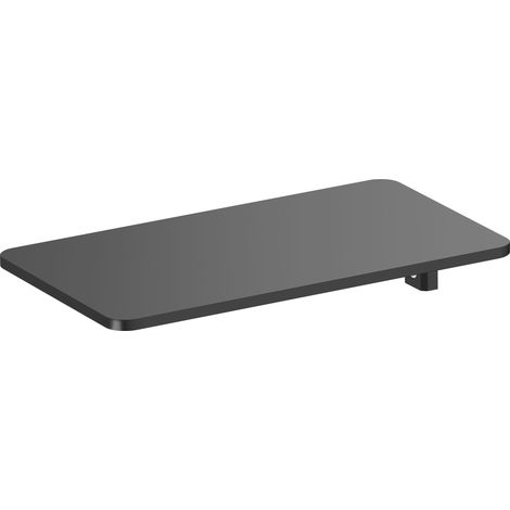 Estante Duravit para barra de ducha, 210x115x60mm, negro mate,