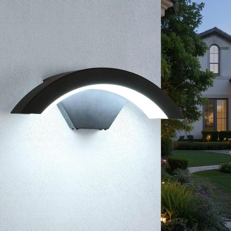 Applique murale LED extérieure 24W moderne, IP65, blanc froid 6000K – Décorative intérieur/extérieur (1/5)