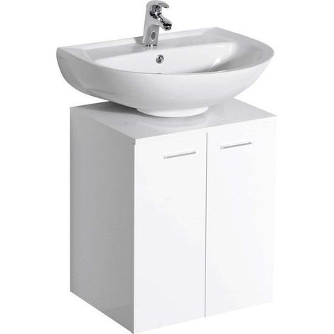 Aqualine Dino - Waschtischschrank 50x30x50 cm, weiß 57030