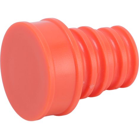 Pommeau de douche portable et léger pour bouteille de douche, avec 4 joints toriques en silicone, idéal pour les voyages et le camping en plein air (orange). (1/5)