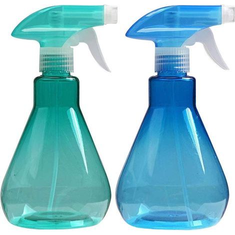 2 Pièces 500ML Multifonction Vaporisateur Bouteilles en Plastique, Jardin Pulvérisateur Spray Bouteille pour arroser Les Plantes et Les Fleurs ou salles de Nettoyage, Bureau, Voiture -RAPANDA (1/4)