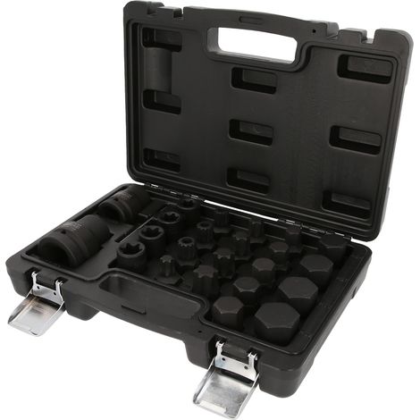 KS Tools 3/4&quot + 1&quot Kraft-Wechselbit-Satz, 23-tlg (1/5)