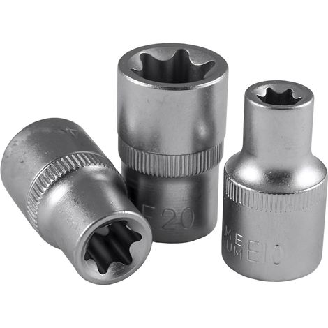 Llave jbm torx socket e24 acero alta calidad diseño profundo (1/3)
