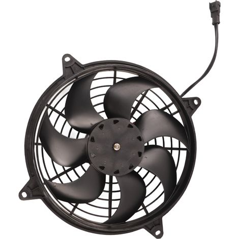 Ventilateur de climatisation 24 V 160 W à 7 pales - Ventilateur de refroidissement puissant adapté aux bus et camions (1/5)