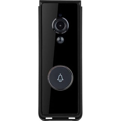 Caméra de Sonnette Visuelle 2MP Objectif Ultra Grand Angle 120 Degrés Distance Effective des Infrarouges 850 Nm 5 Mètres D'Appel Bidirectionnel Résistant Facile à Utiliser (1/5)