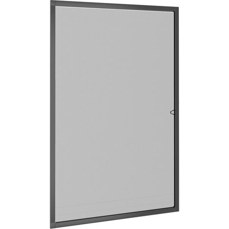 Moustiquaire pour fenêtres Anthracite 80x120 cm