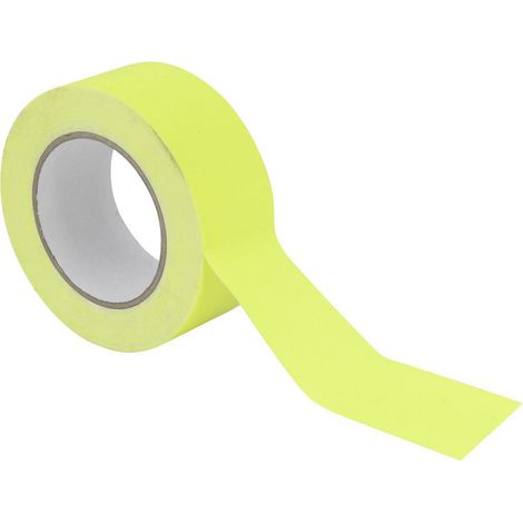 Klebeband Neongelb (L x B) 2500 cm x 5 cm