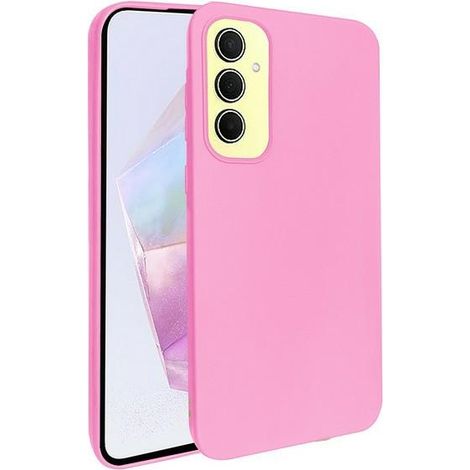Coque Beline Candy rose clair pour Samsung A35 (1/2)