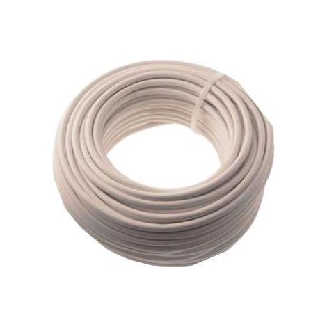 Câble H05VV-F 3G2.5mm² blanc, couronne de 50m (1/2)