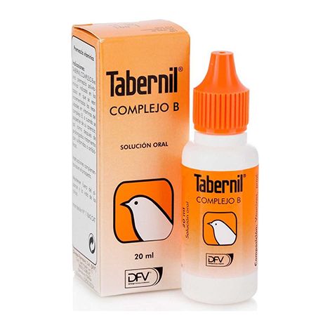 Vitamine B Tabernil B DFV del gruppo B per uccelli, 20 ml