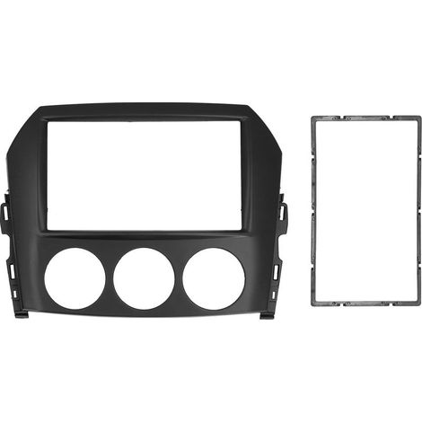 Embellecedor del panel del salpicadero con marco para radio estéreo 2Din, repuesto para Mazda MX-5 Miata 2005-2015 (1/5)