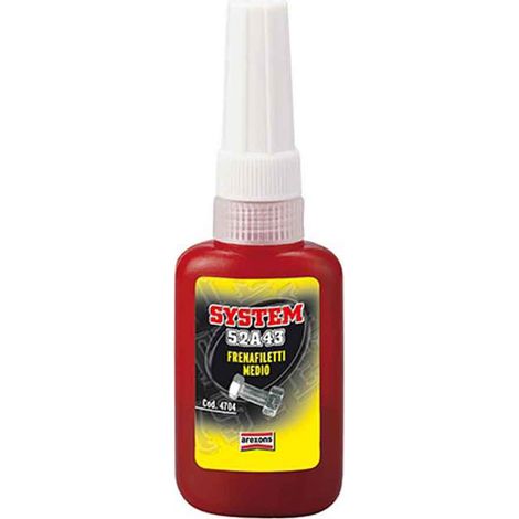 AREXONS 4705 SYSTEM 52A43 FILETAGE MOYEN 50 ML, FAIBLE VISCOITÉ, FREINAGE PERMANENT DE PRISONNIERS, ÉCROUS ET BOULONS NON SOUMIS (1/2)
