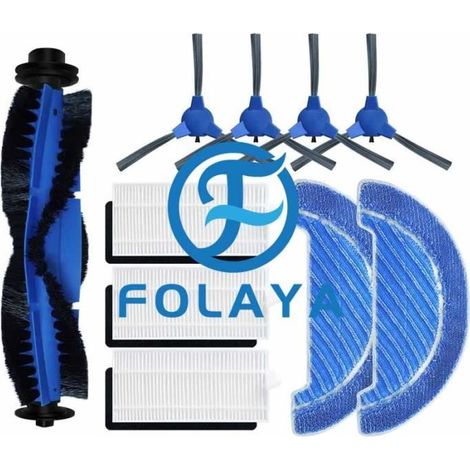 FOLAYA Cecotec Conga 1790 Ultra/1090 brosse latérale principale filtre Hepa vadrouille remplacement robot aspirateur lance pièces (1/2)