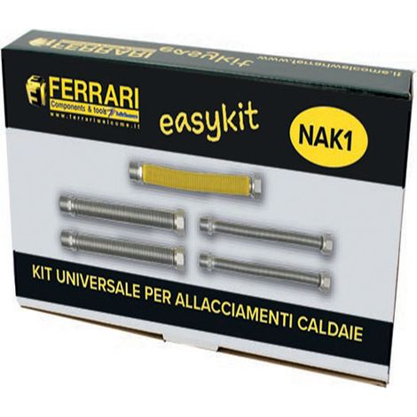 Easy kit nak1 allacciamento caldaia 3/4"x400 (1/2)