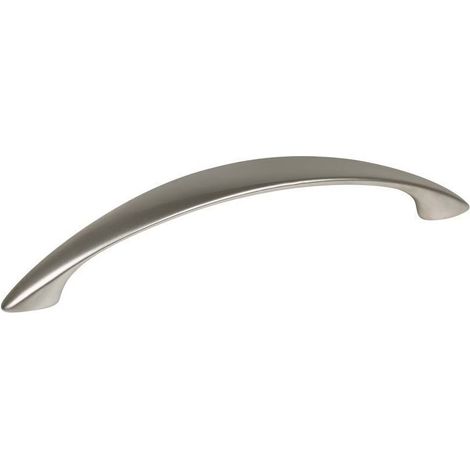 Poignée zamac - Décor : Nickelé mat - Entraxe : 96 mm - Longueur : 118 mm - FOSUN (1/3)