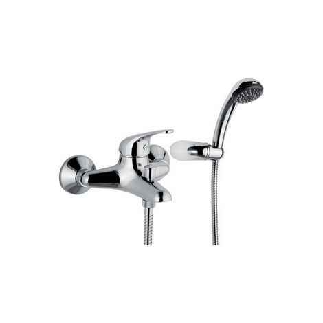 MISCELATORE MONOCOMANDO VASCA C/SUPPORTO A SNODO LINEA EPIC- Cromo- MARIA- pezzi 1