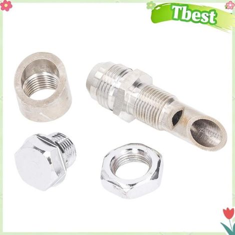 Tbest Kit de récupération E‑VAC Kit D'aspiration D'échappement Universel Haute Performance en Acier Inoxydable E VAC moto coffret (1/5)