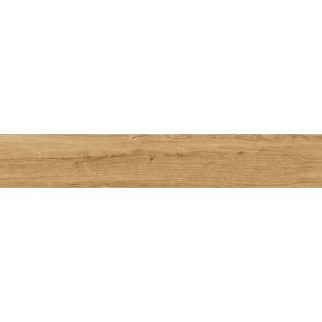 Mexen Avocado Gres émaillé rectifié Honey, carreau effet bois sol-mur 120 x 20 cm, mat - TL601-120-020-03 (1/3)