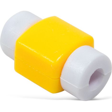 LOGILINK Protection anti-pliure pour câble USB AA0091G, jaune