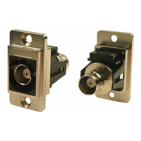 Connecteur coaxial RS PRO Femelle Droit, raccordement Câble 50O Montage panneau ( Prix pour 1 )