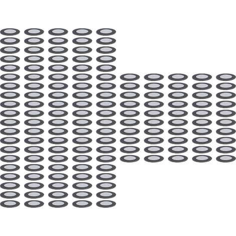 150 magnetische Reflexionspunkte für 3D-Scanning, Referenzpunktmarkierungen, präzise optische Nachführung, 6 mm Innendurchmesser, 10 mm Außendurchmesser (1/5)