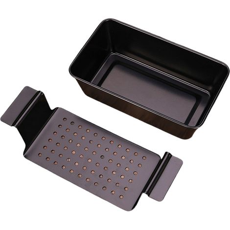 Moule à pain - boîte à toasts noire, ensemble de 2 pièces