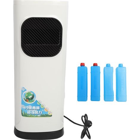 Ventilateur chauffant et rafraîchissant, programmation 12h, réglage température, ventilateur colonne 220V pour chambre et maison. (1/5)