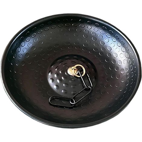 Verankertes Becken mit Kette für Regen, Springbrunnen, Becken..., 28 cm
