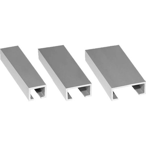 LISTELLO DI RIFINITURA PIATTO mm 15 x 8 - finitura satinata