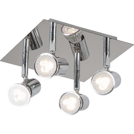 Fyrkantig takspotlight led taklampa dekoration (1/3)