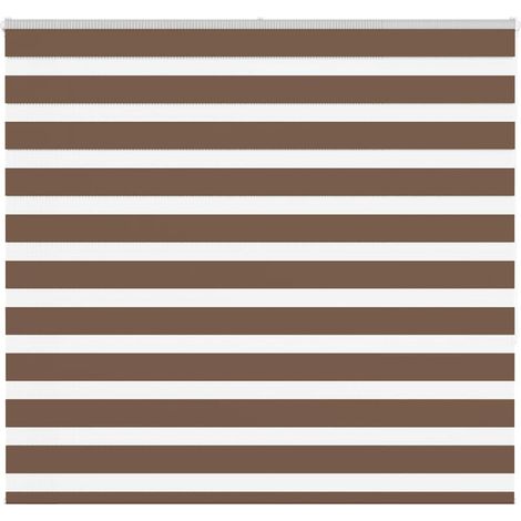 Doppelrollo Braun 160x150 cm Stoffbreite 155,9 cm Polyester