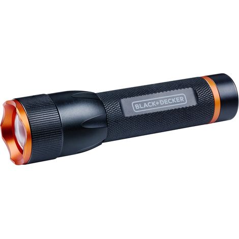 BLACK+DECKER Lampe de poche Noir H3.7xl3.7xL13.8cm (1/5)
