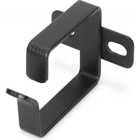 Organizzatore di cavi singolo per armadi rack da 19", nero 919586 (1/3)