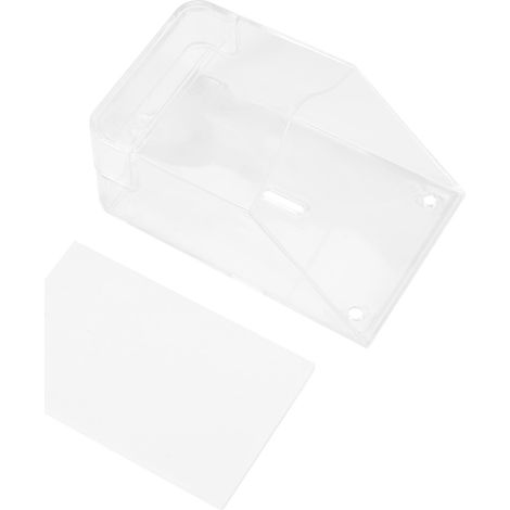 Couvercle de sonnette transparent et étanche pour sonnette de porte domestique --- (1/5)